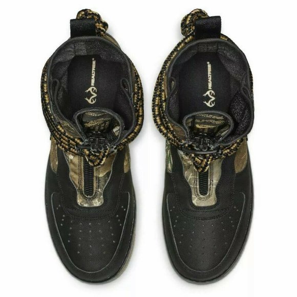 Nike SF Air Force 1 AF1 x Realtree High Mens Shoe CAMO AA1128-004 NEW Sz 9.5 - Picture 3 of 6